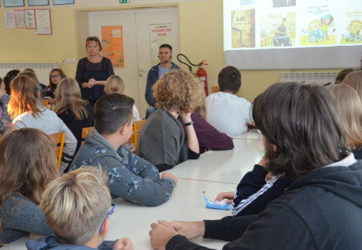 OBISK PISATELJA IGORJA PLOHLA IN USTVARJALNE DELAVNICE